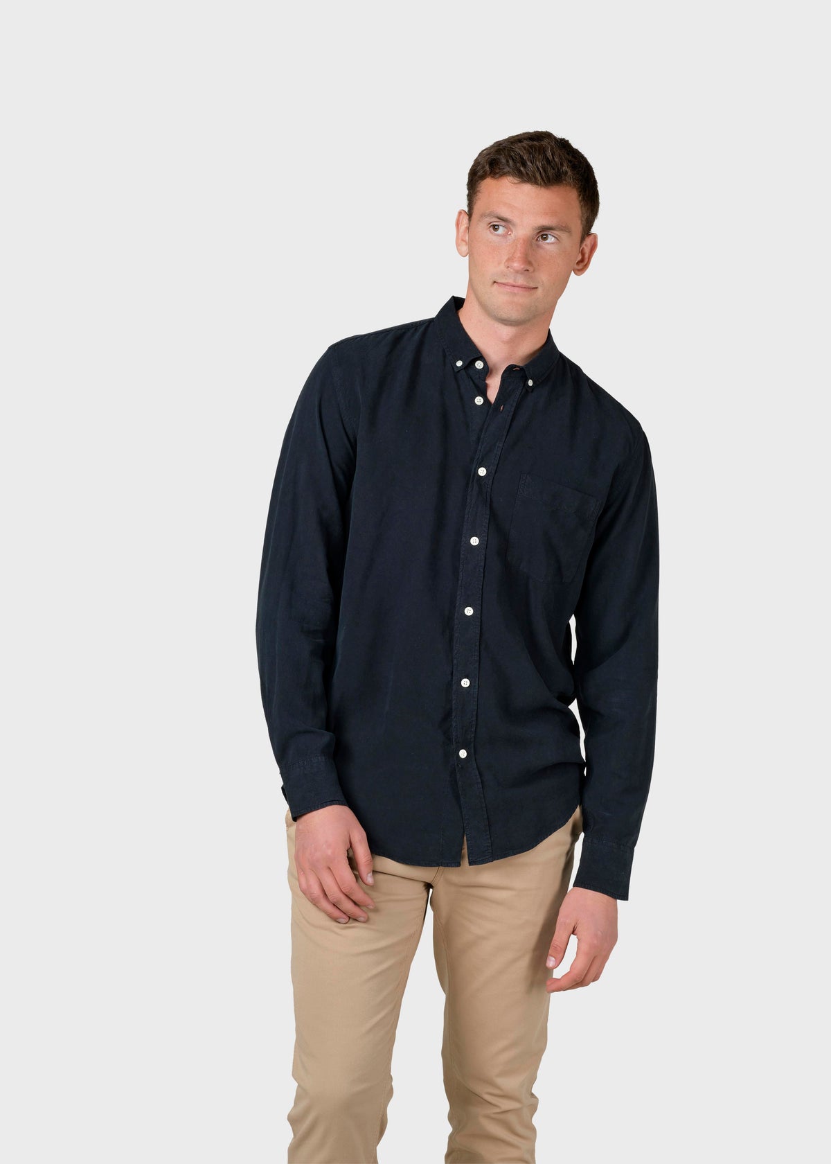 Klitmøller Collective ApS Justin shirt Shirts Navy