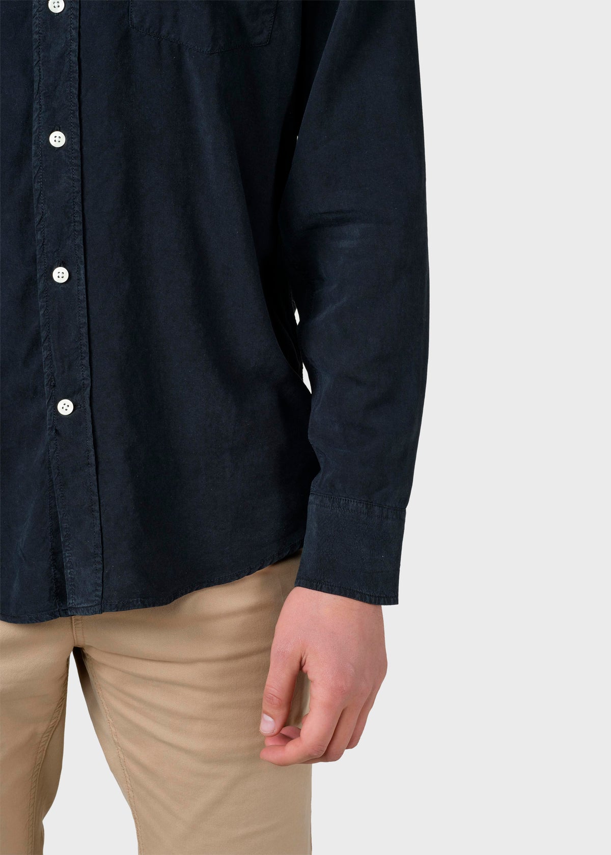 Klitmøller Collective ApS Justin shirt Shirts Navy