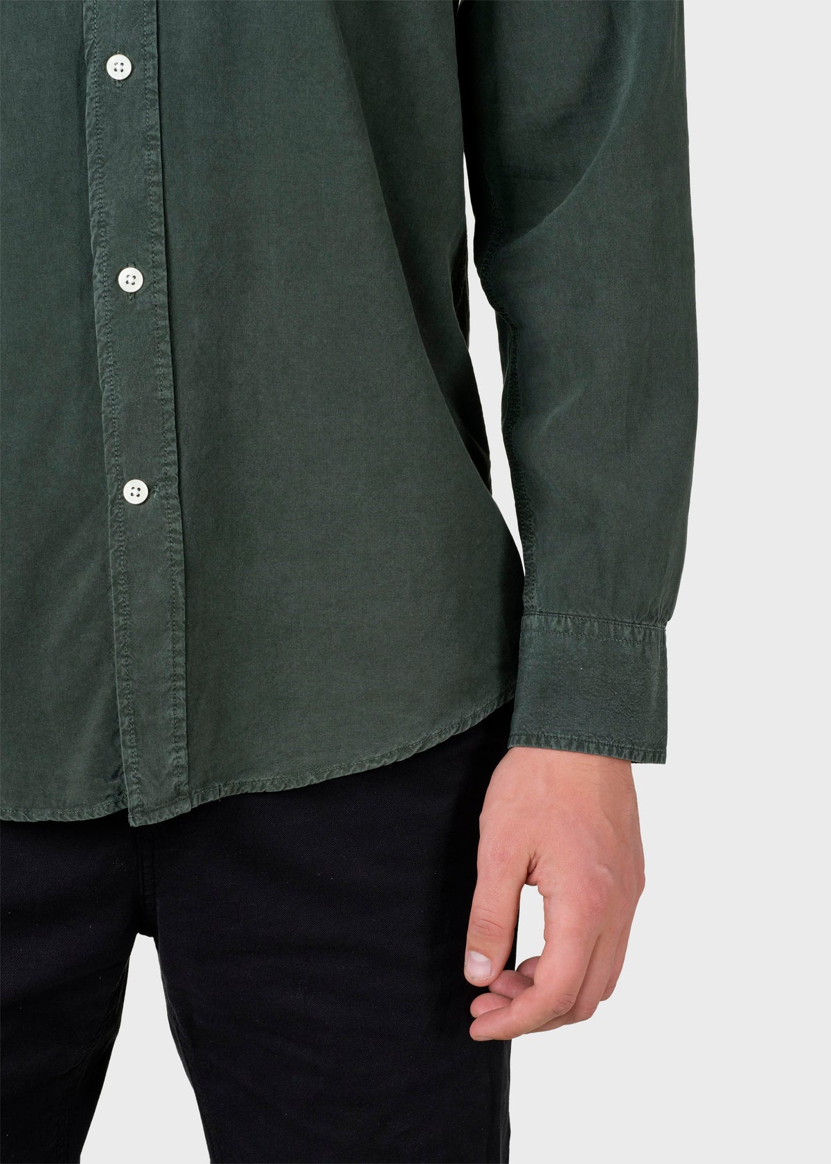 Klitmøller Collective ApS Justin shirt Shirts Olive