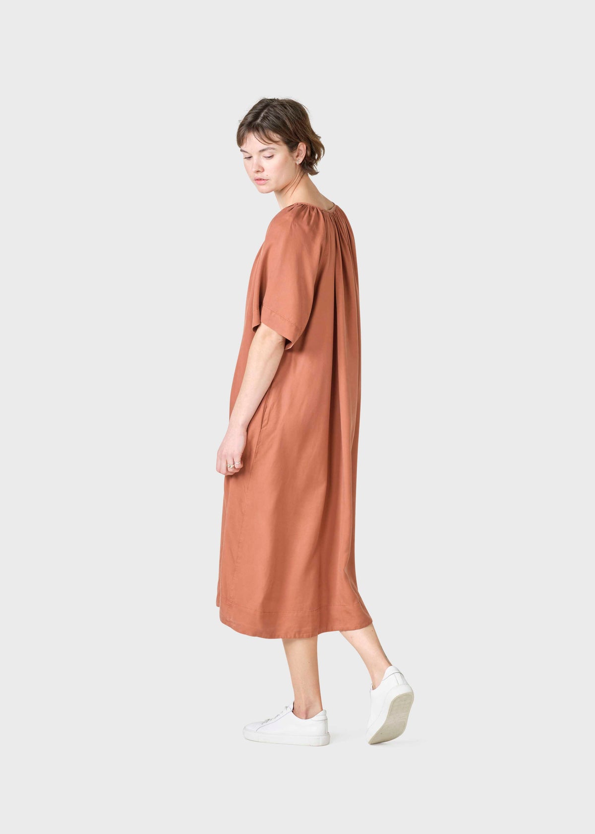 Klitmøller Collective ApS Jytte dress Dress Burnt Sienna