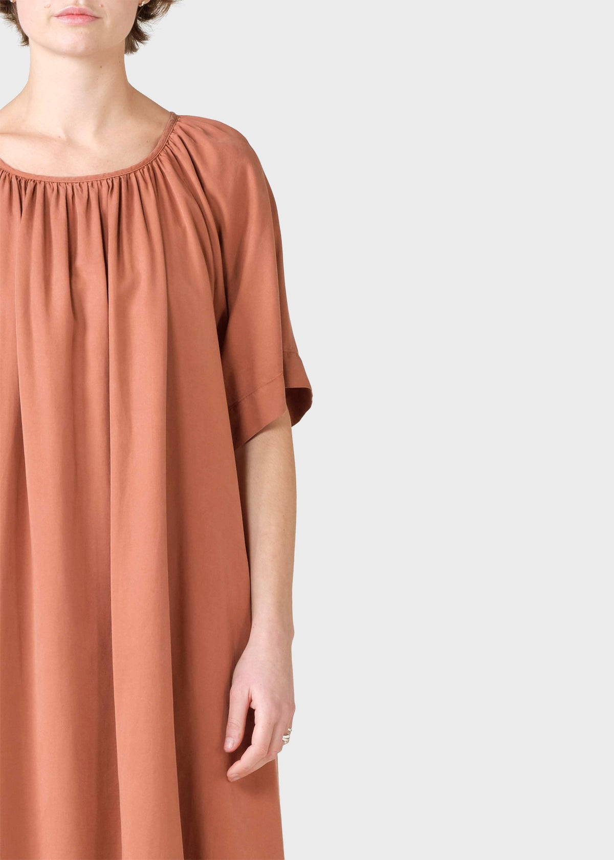 Klitmøller Collective ApS Jytte dress Dress Burnt Sienna