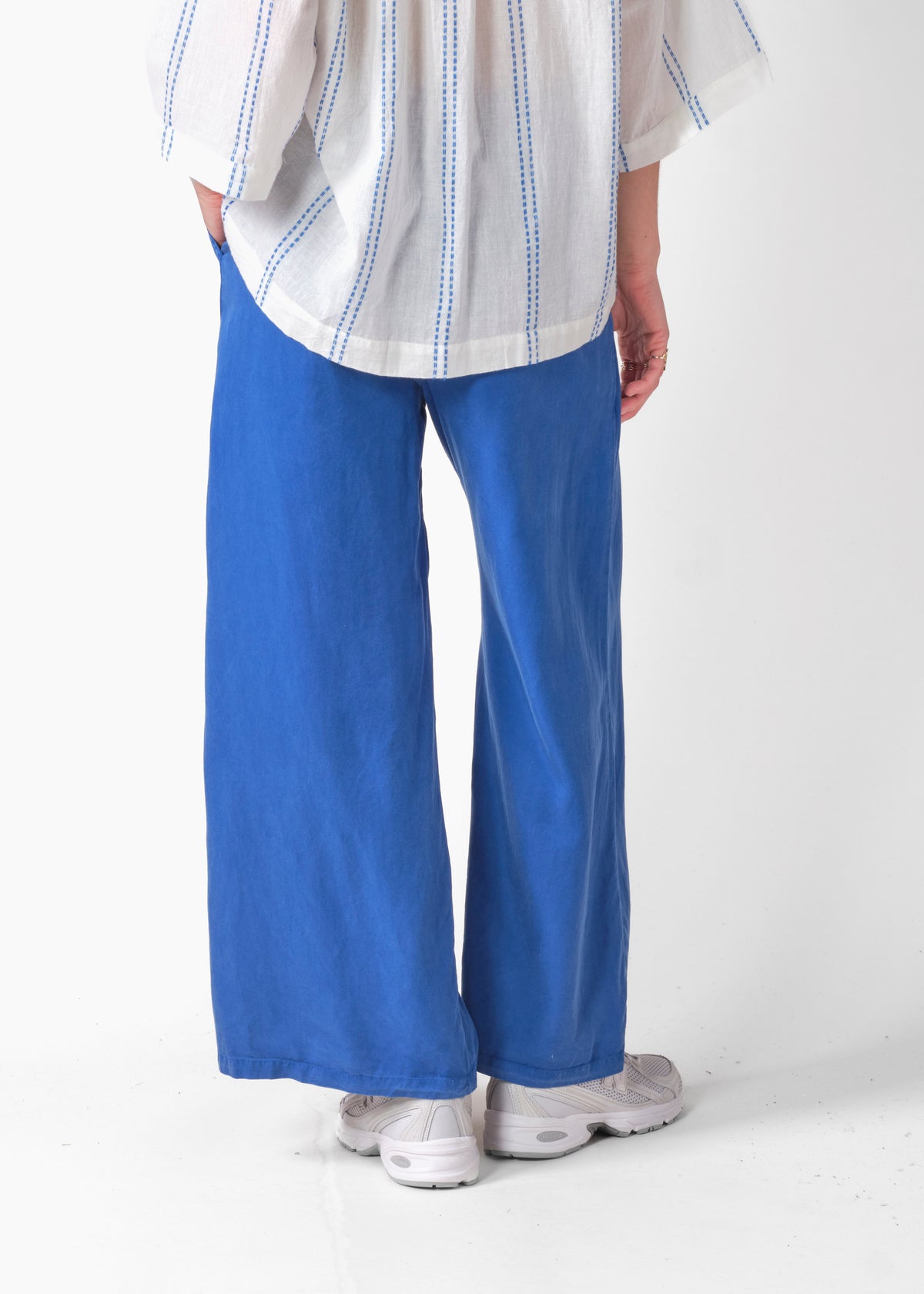 Klitmøller Collective ApS Kaja lyocell pants Pants Surf blue