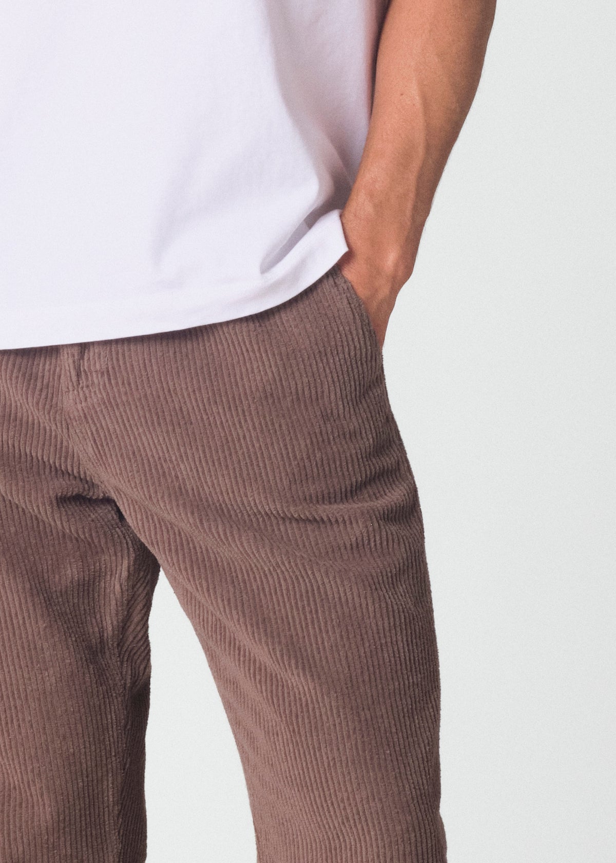 Klitmøller Collective ApS Kristian cord pants GOTS Pants Taupe