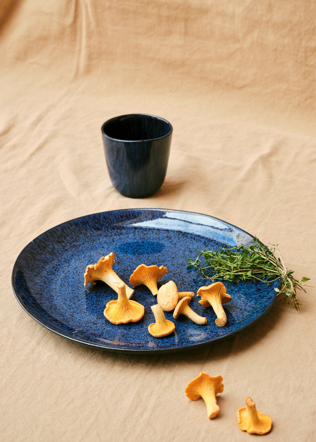 Klitmøller Collective Home Large Coffee cup - 10 cm Ceramics Indigo