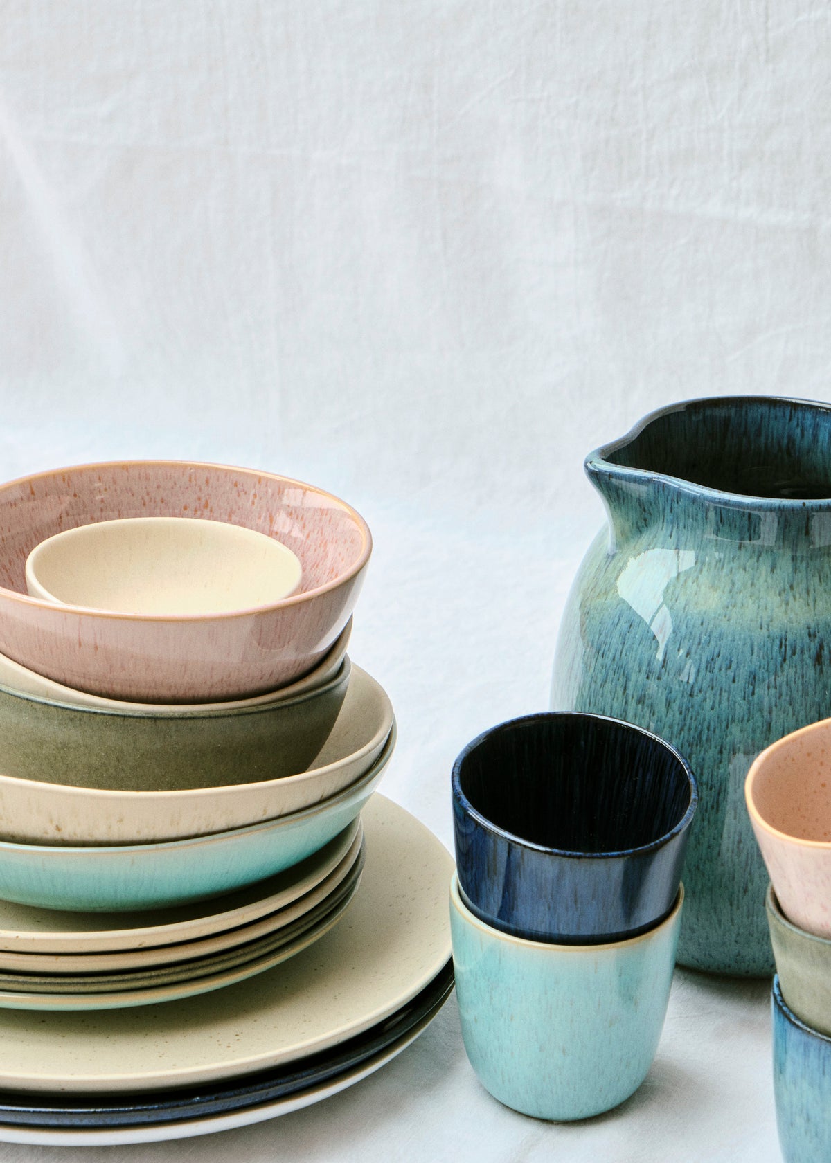 Klitmøller Collective Home Large bowl - 21 cm Ceramics Pink