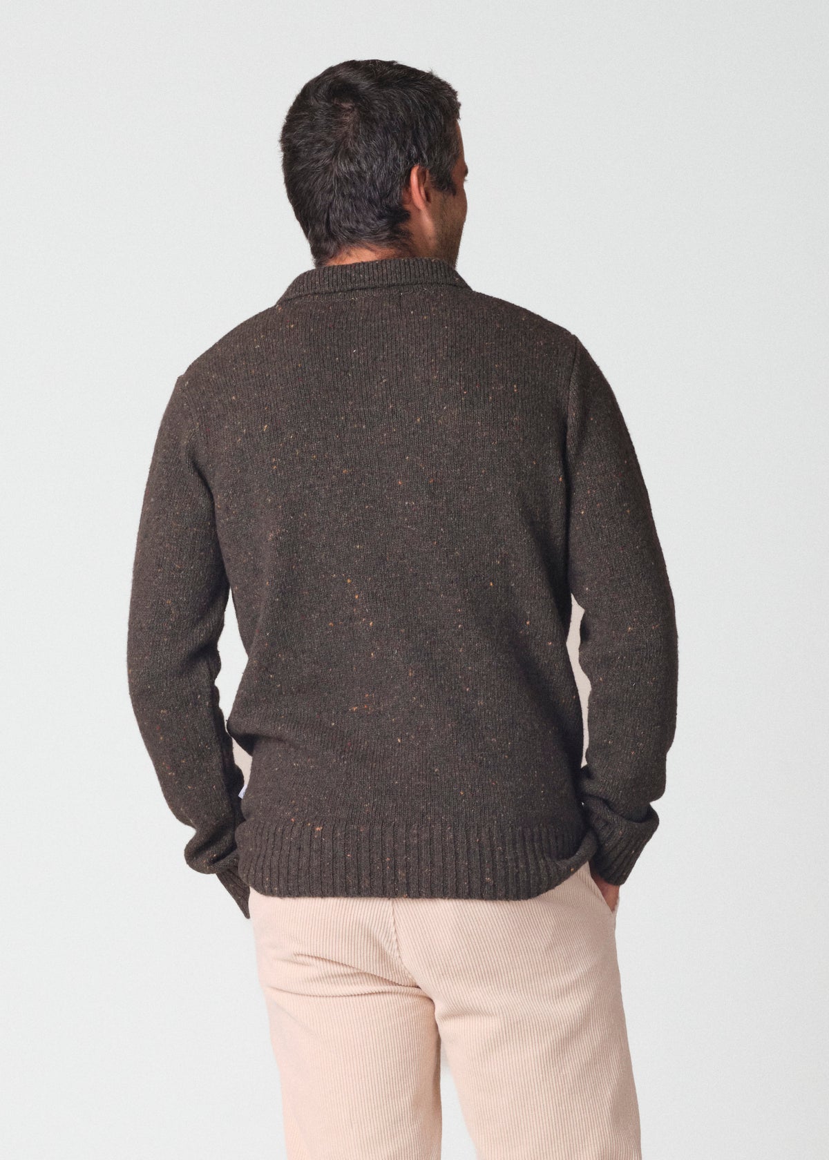 Klitmøller Collective ApS Leif knit Knitted sweaters Olive