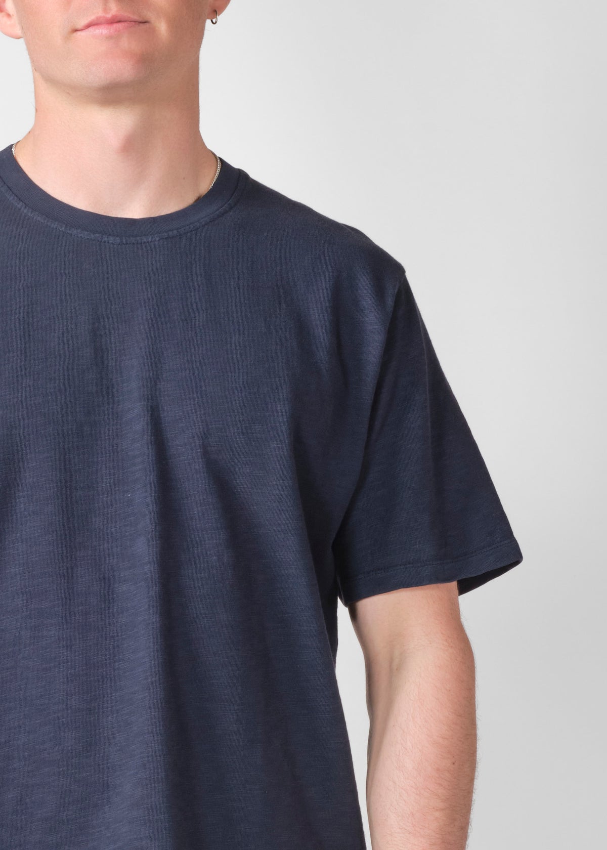 Klitmøller Collective ApS Leon tee T-Shirts Navy