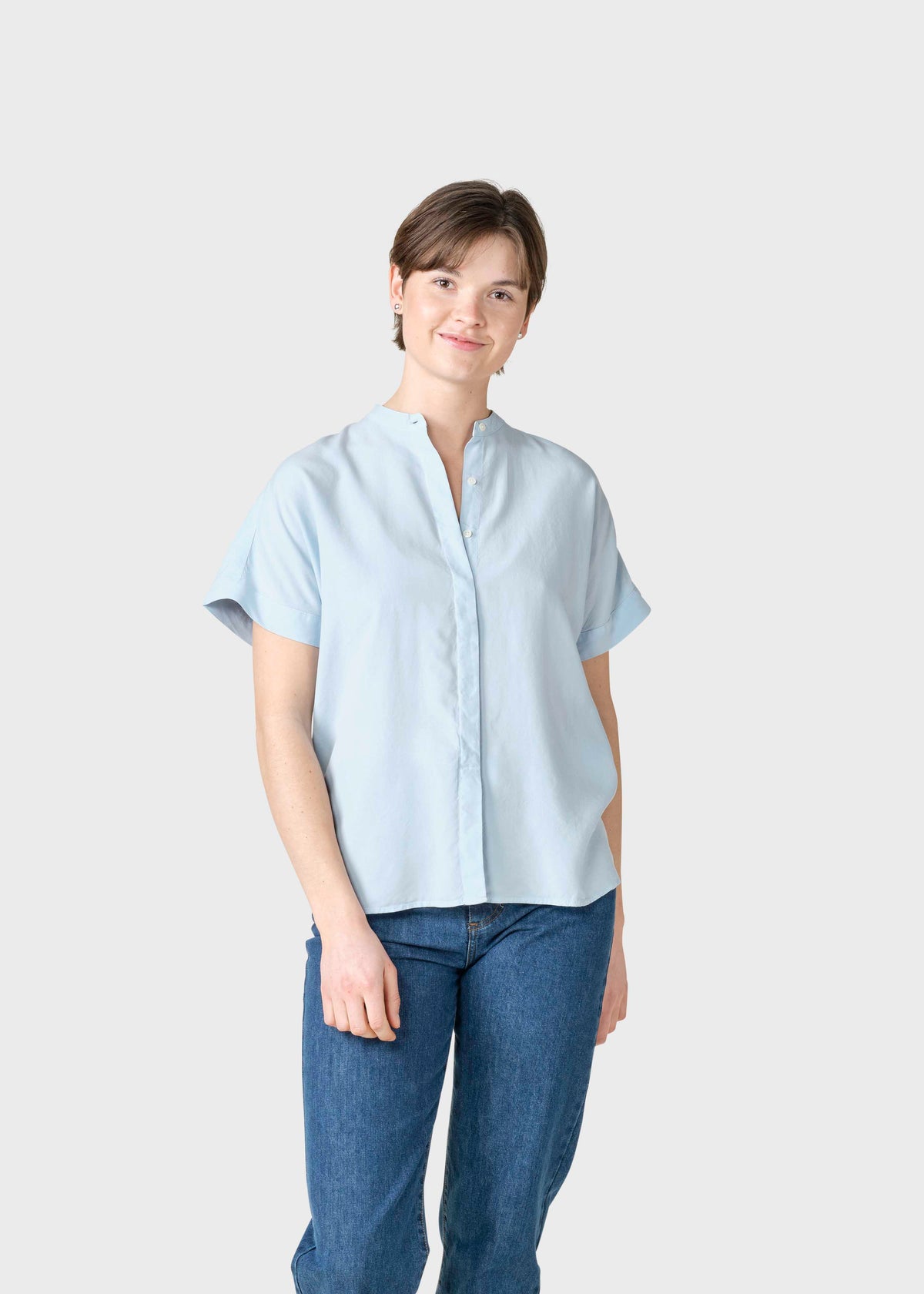 Klitmøller Collective ApS Li shirt Shirts Light blue