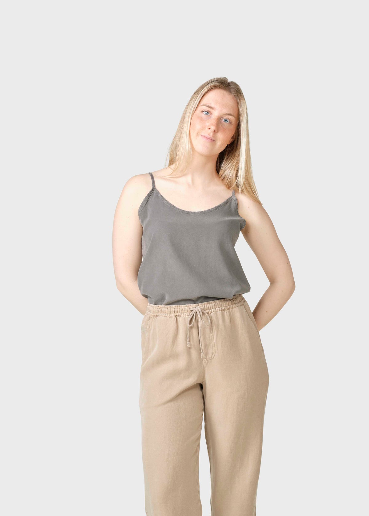 Klitmøller Collective ApS Lili tank top T-Shirts Taupe