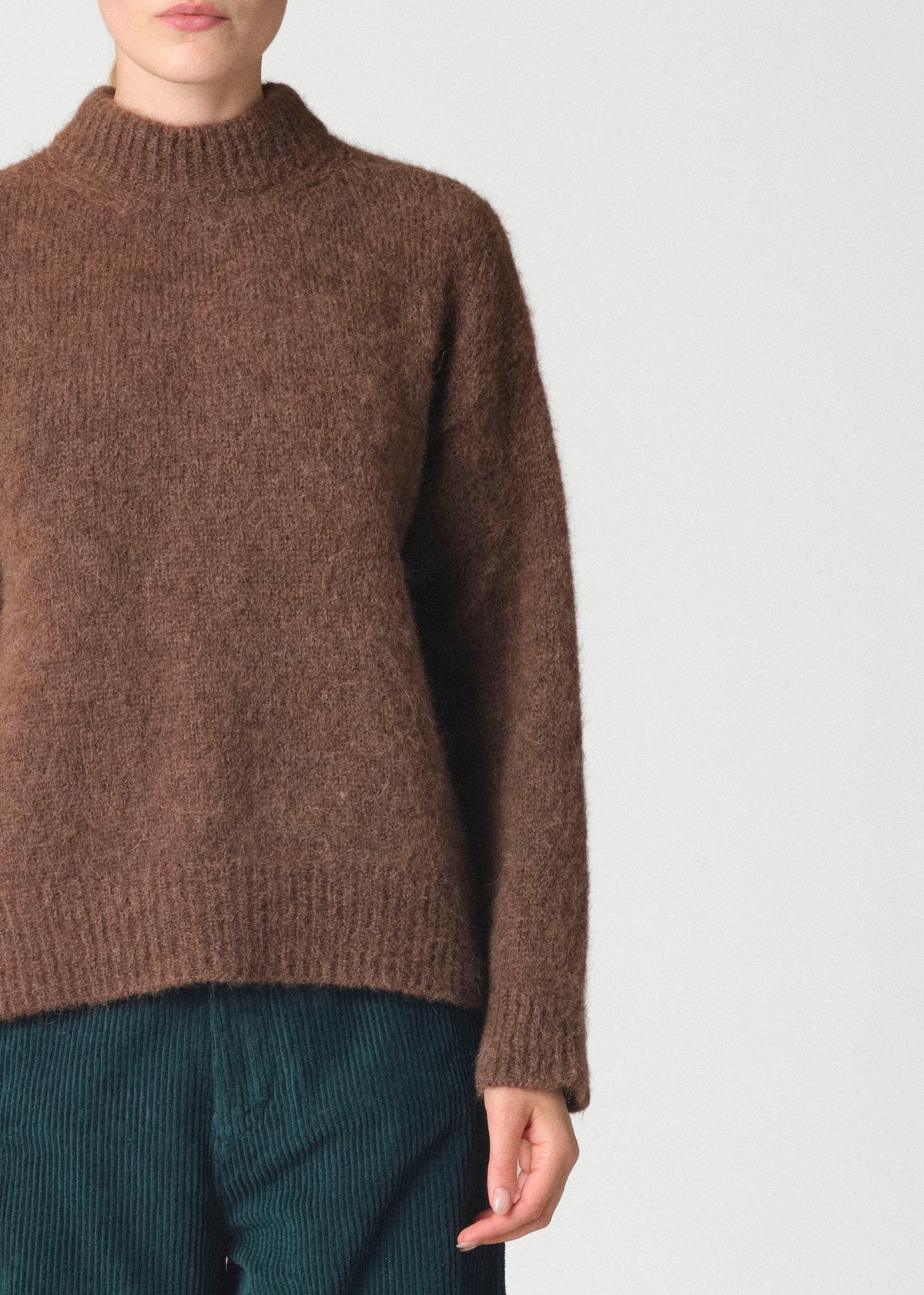 Klitmøller Collective ApS Linden knit Knitted sweaters Taupe