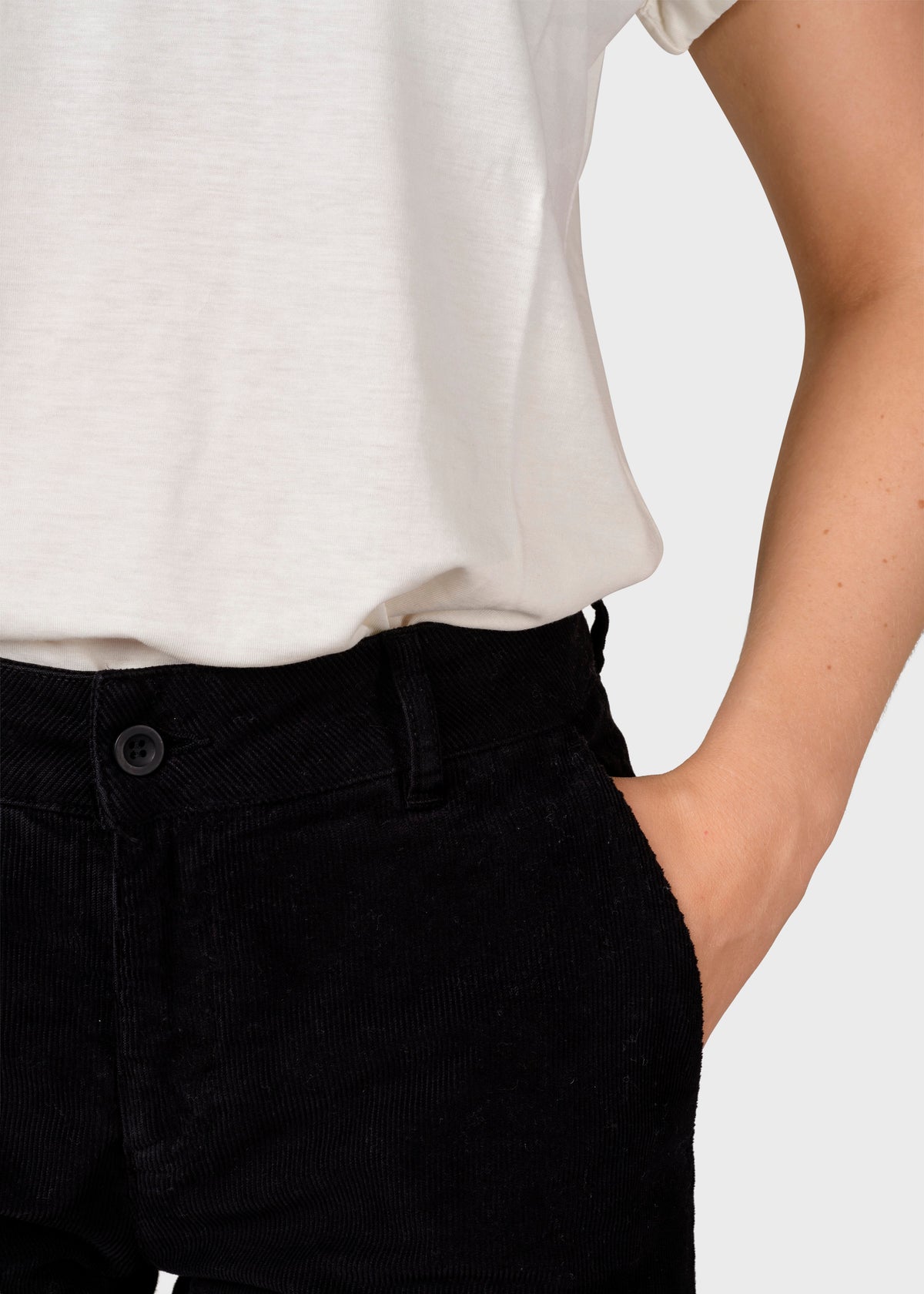 Klitmøller Collective ApS Liv corduroy pants Pants Black