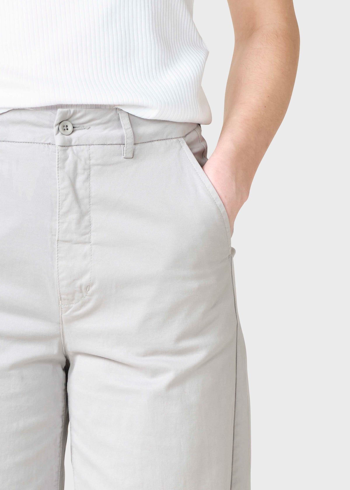 Klitmøller Collective ApS Lydia pants Pants Pastel grey