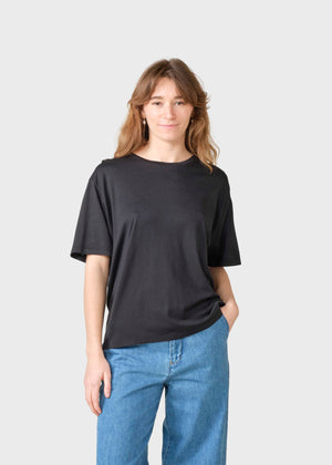 Klitmøller Collective ApS Maren tee  T-Shirts Black