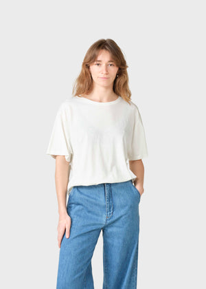 Klitmøller Collective ApS Maren tee  T-Shirts Cream