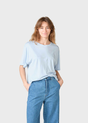 Klitmøller Collective ApS Maren tee  T-Shirts Light blue