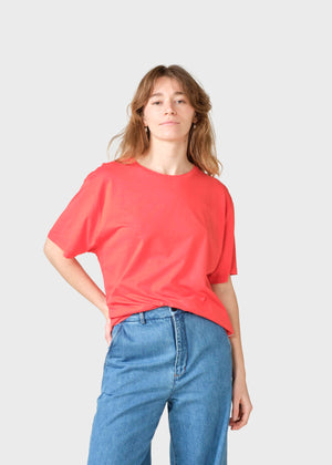 Klitmøller Collective ApS Maren tee  T-Shirts Red