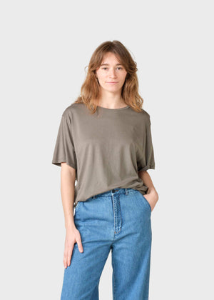 Klitmøller Collective ApS Maren tee  T-Shirts Taupe