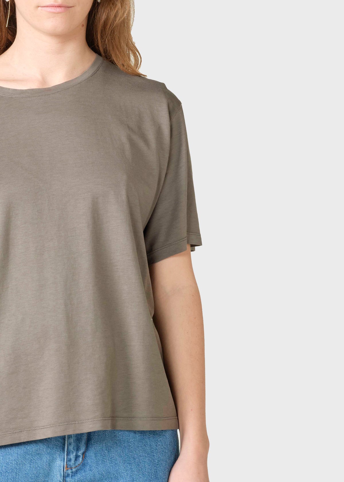 Klitmøller Collective ApS Maren tee OCS T-Shirts Taupe