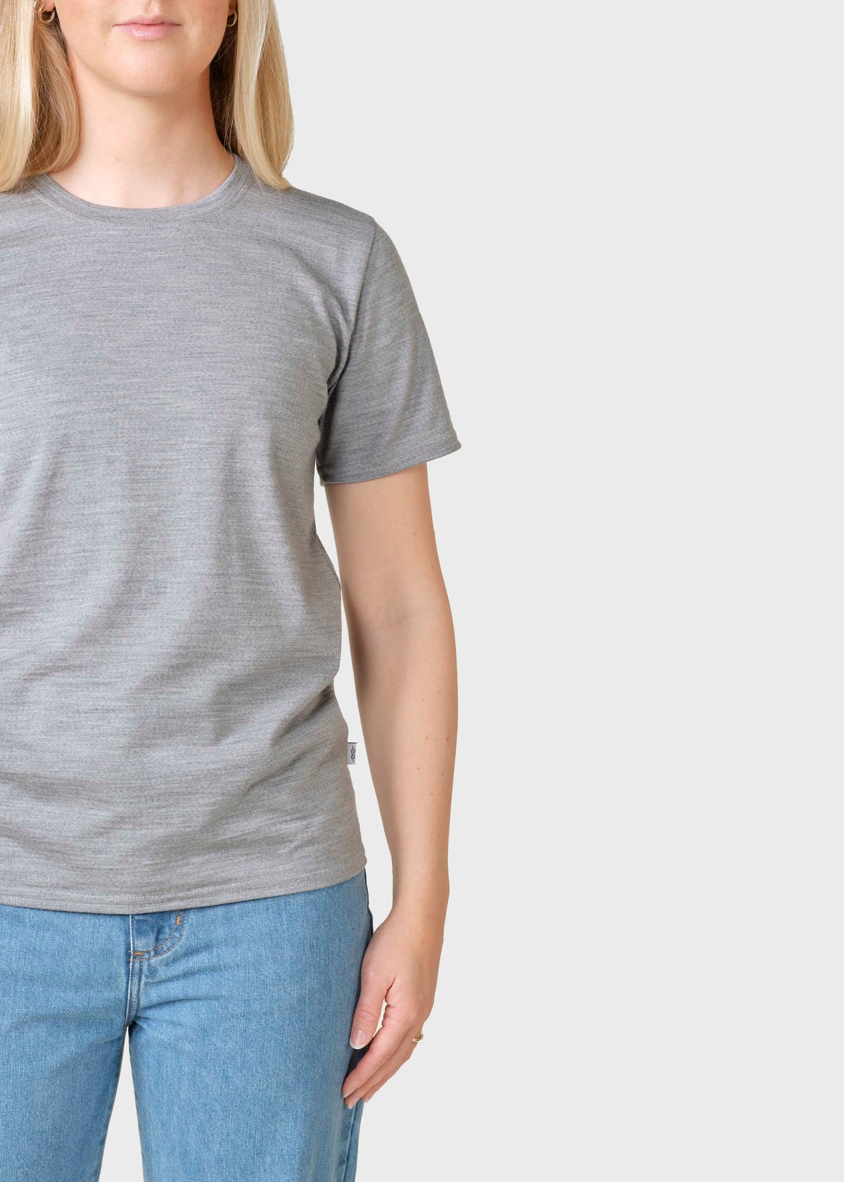 Klitmøller Collective ApS Marta tee T-Shirts Grey melange