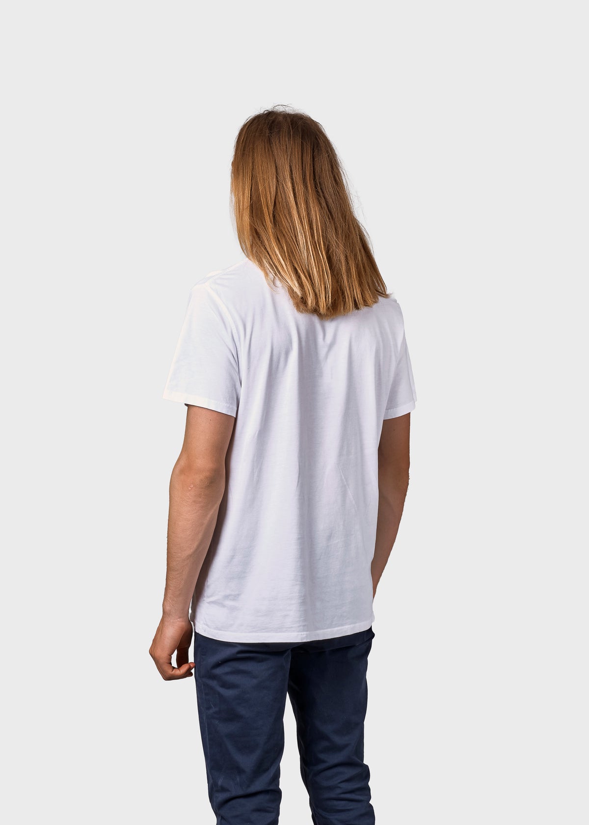 Klitmøller Collective ApS Mens small logo tee OCS T-Shirts White