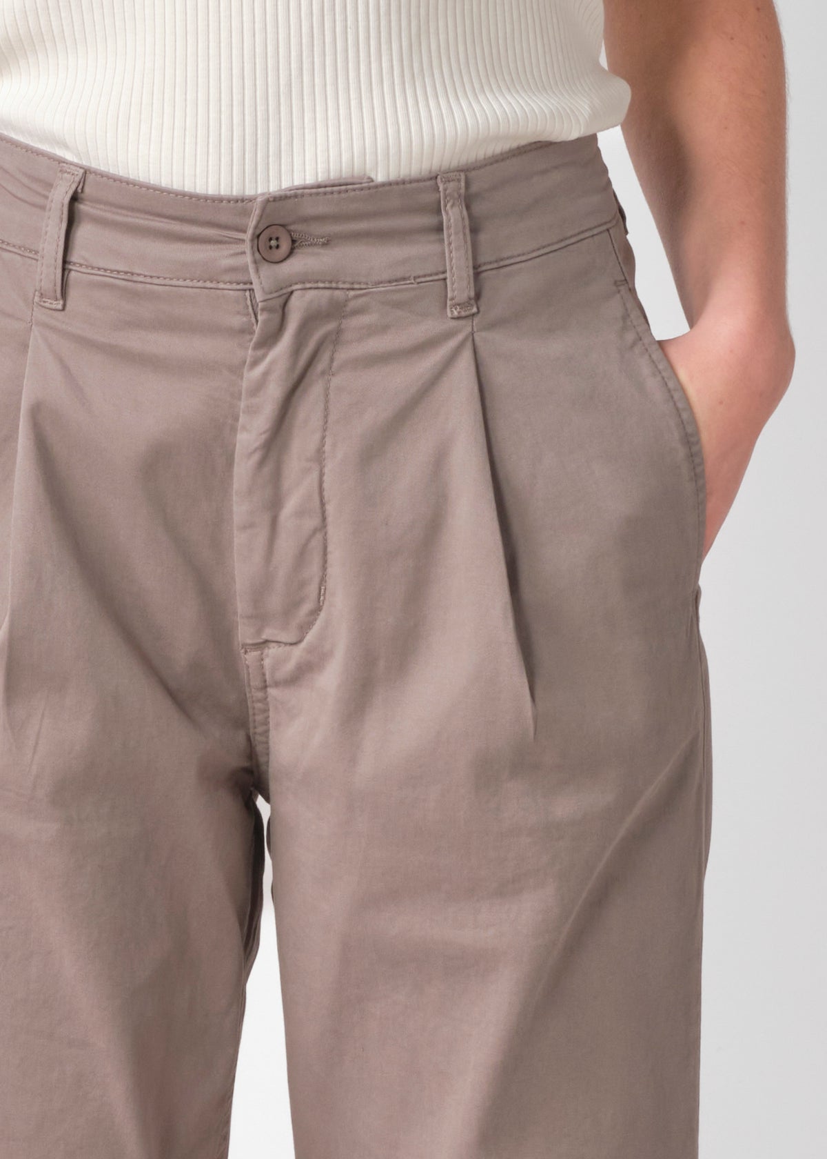 Klitmøller Collective ApS Mette pants GOTS Pants Cashew