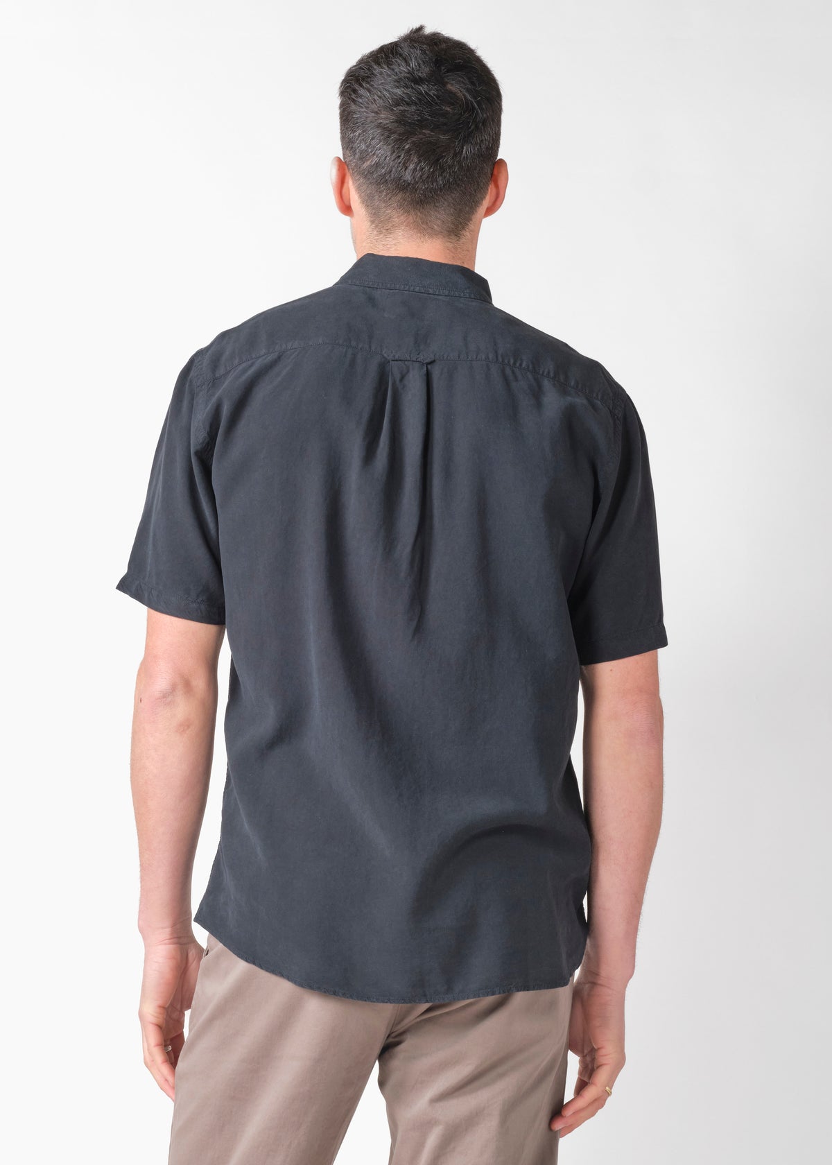 Klitmøller Collective ApS Mikkel lyocell shirt Shirts Navy