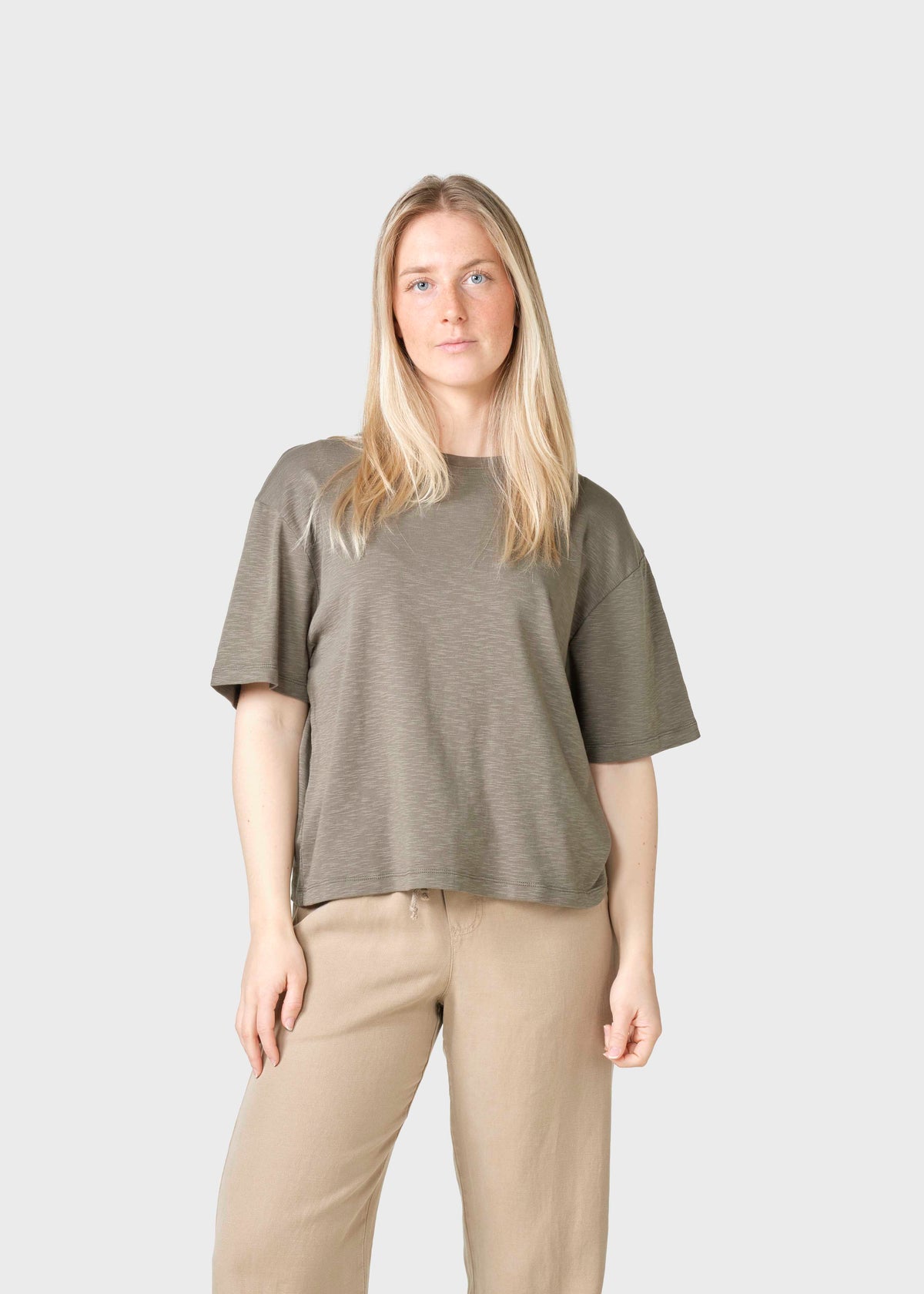 Klitmøller Collective ApS Mila tee T-Shirts Taupe
