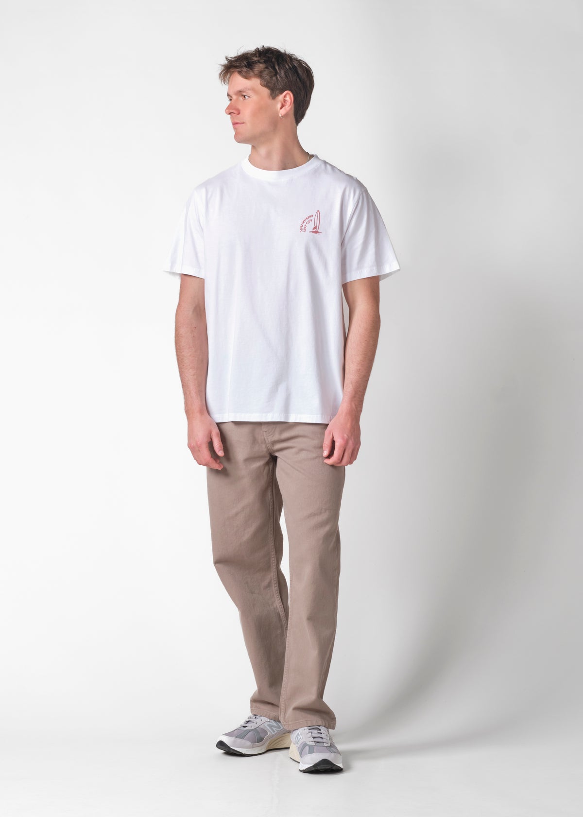 Klitmøller Collective ApS Moritz tee OCS T-Shirts White