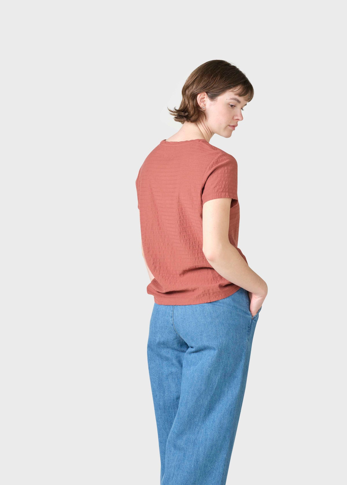 Klitmøller Collective ApS My Tee OCS T-Shirts Burnt Sienna