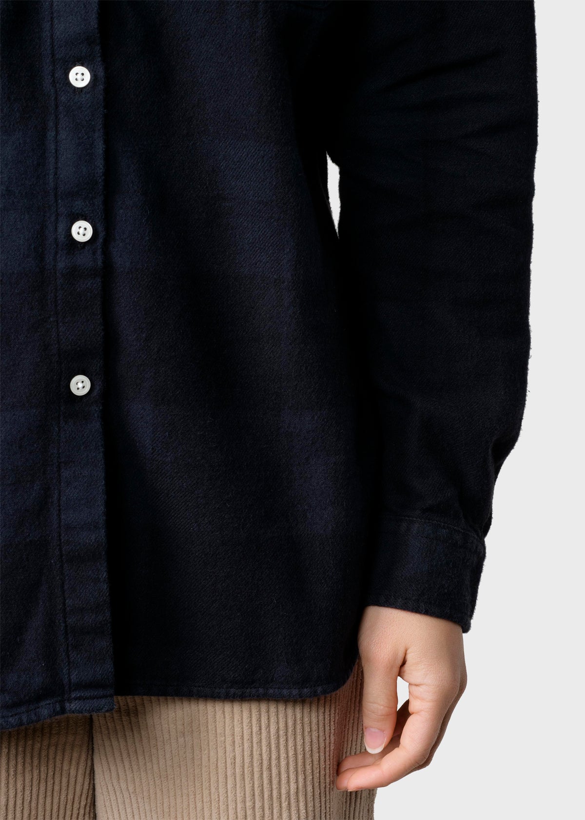 Klitmøller Collective ApS Mynthe checked shirt Shirts Navy/black