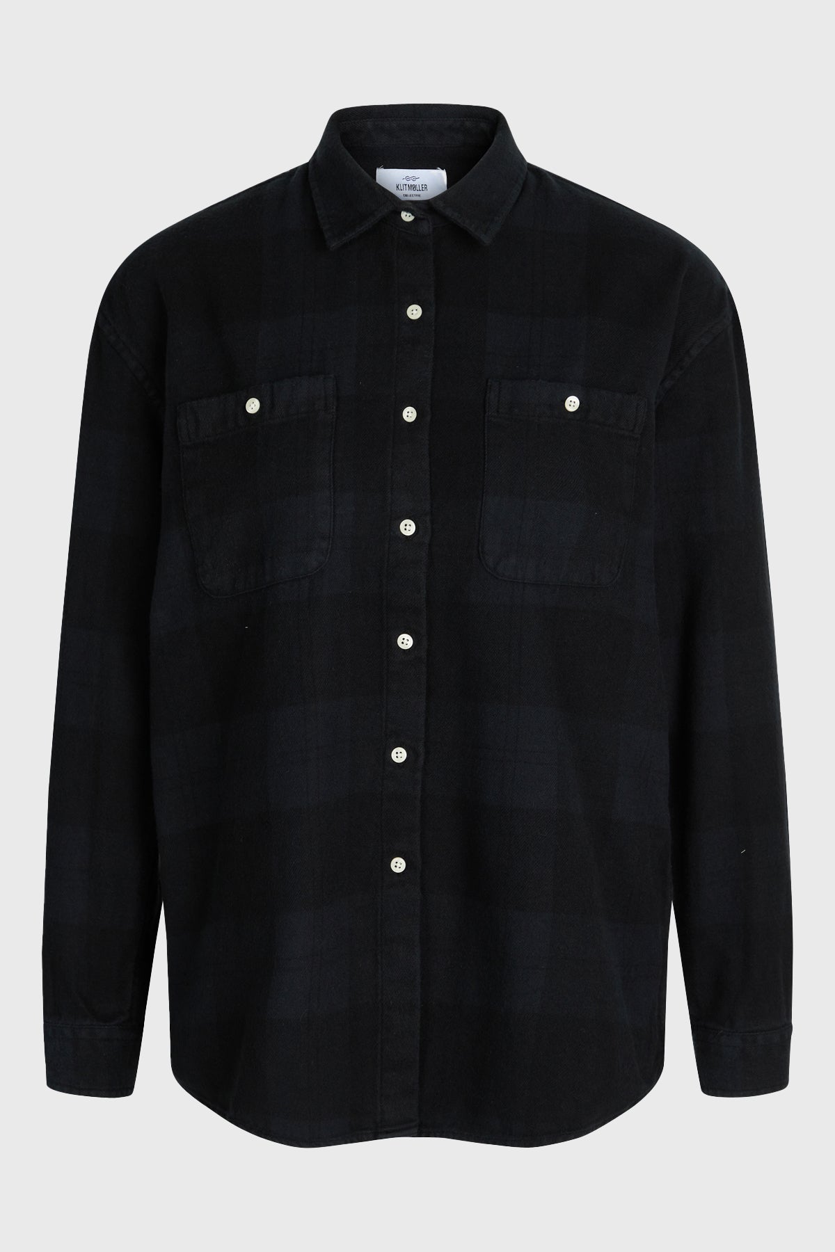 Klitmøller Collective ApS Mynthe checked shirt Shirts Navy/black