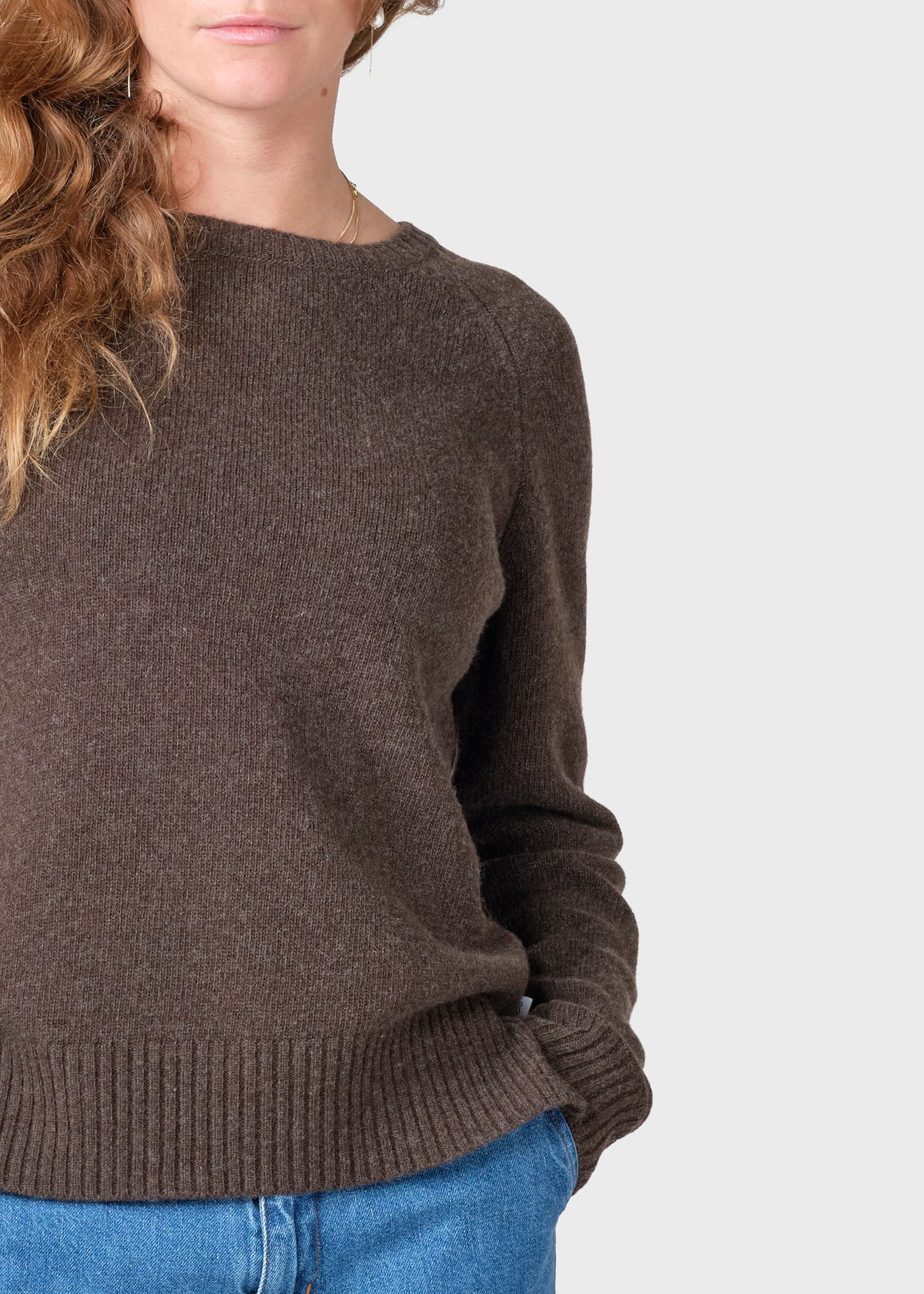 Klitmøller Collective ApS Nina knit Knitted sweaters Taupe