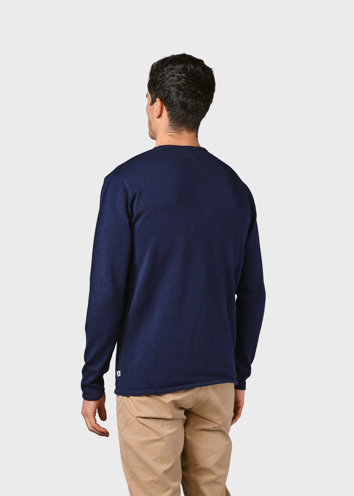 Klitmøller Collective ApS Noah knit Knitted sweaters Navy