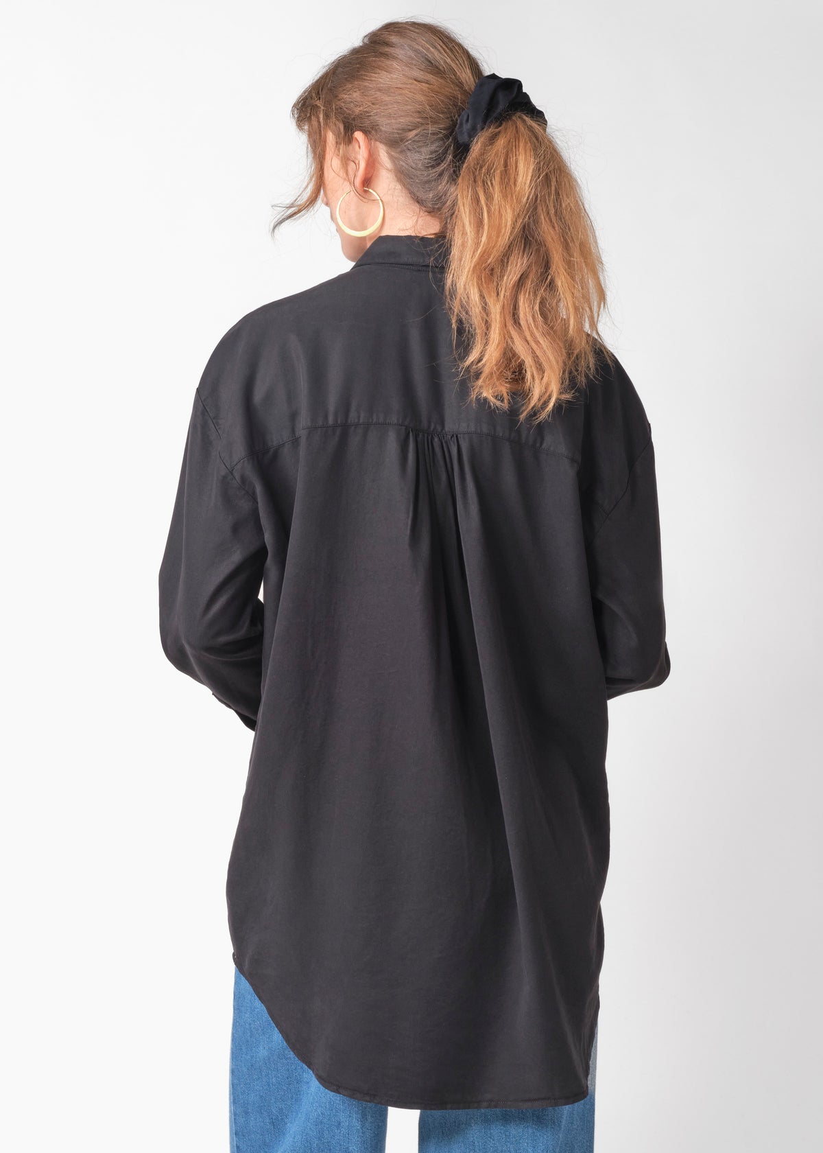 Klitmøller Collective ApS Ofelia lyocell shirt Shirts Black