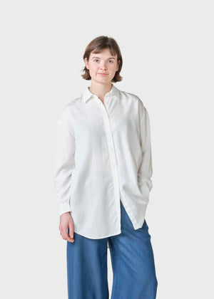 Klitmøller Collective ApS Ofelia lyocell shirt  Shirts Cream