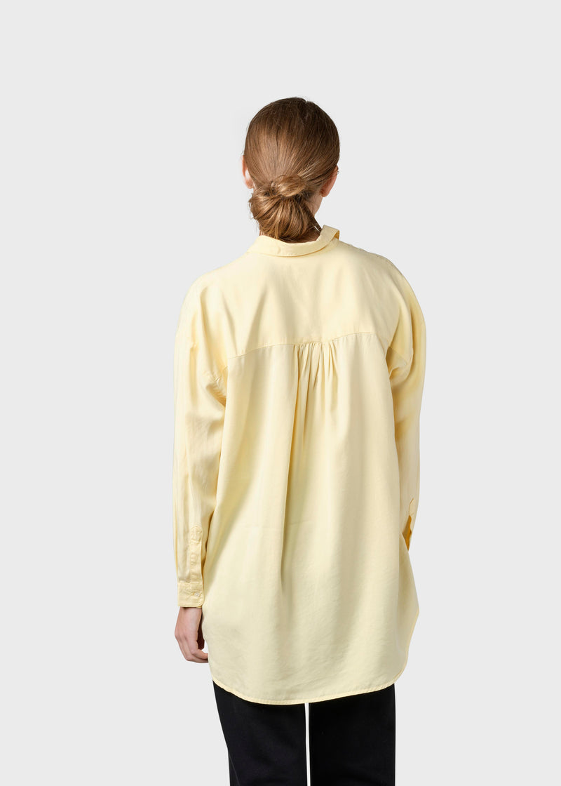 Klitmøller Collective ApS Ofelia lyocell shirt  Shirts Lemon sorbet