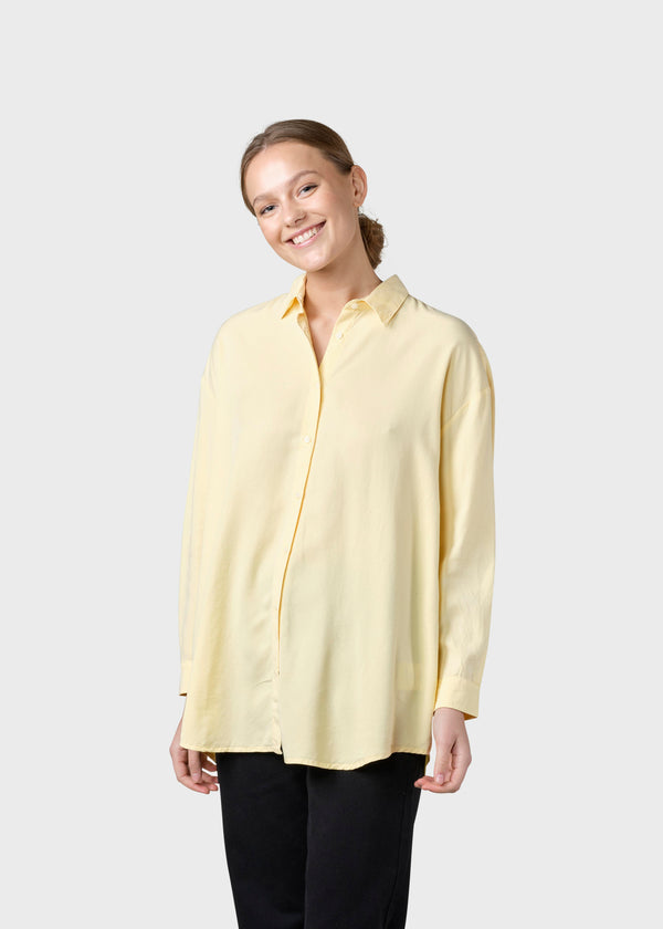 Klitmøller Collective ApS Ofelia lyocell shirt  Shirts Lemon sorbet
