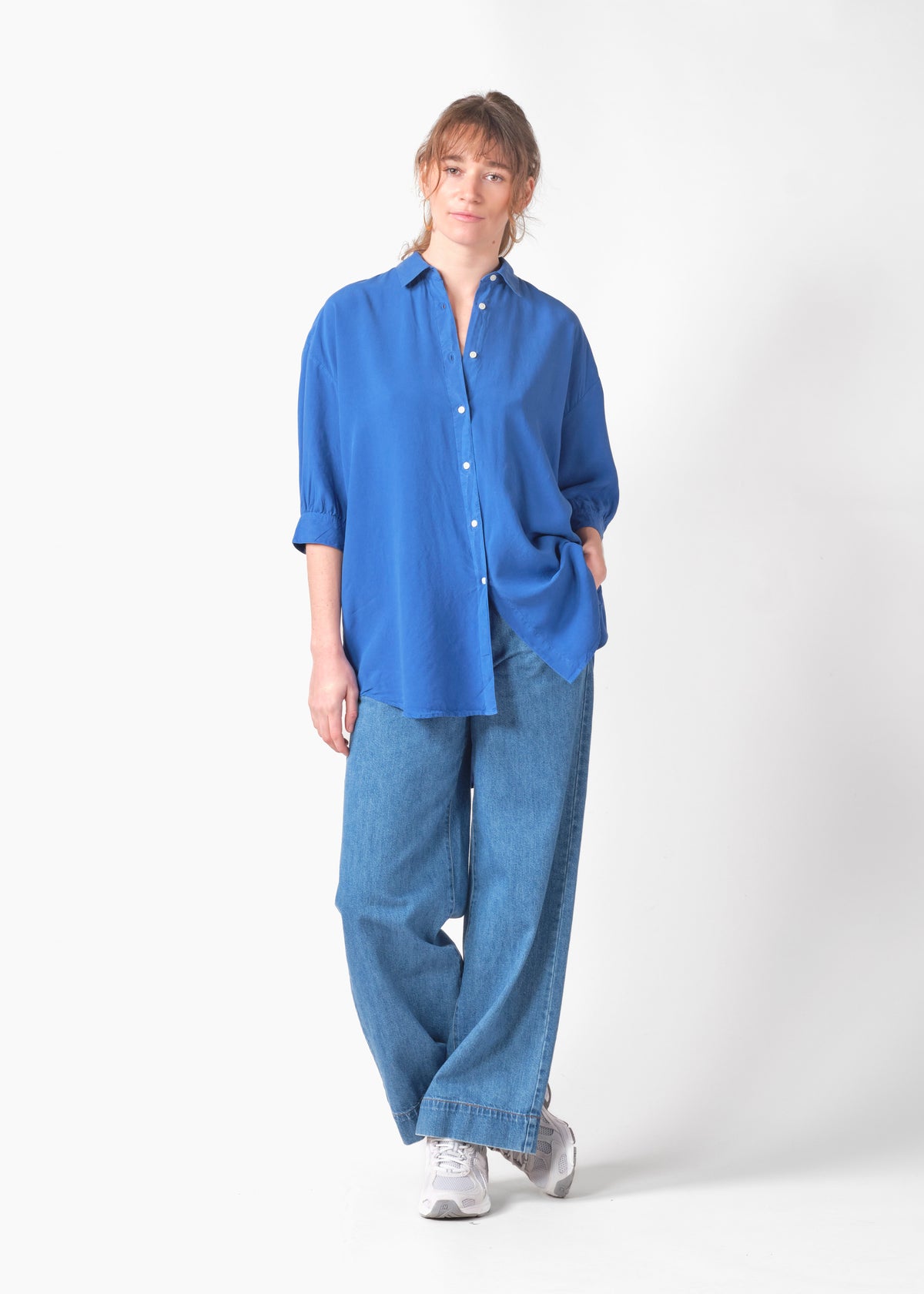 Klitmøller Collective ApS Oline shirt Shirts Surf blue