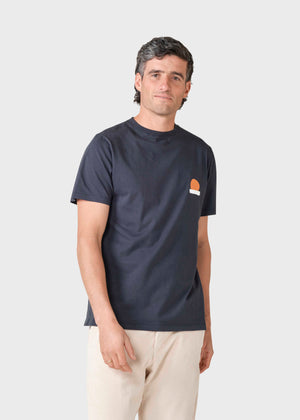 Klitmøller Collective ApS Orson tee T-Shirts Navy