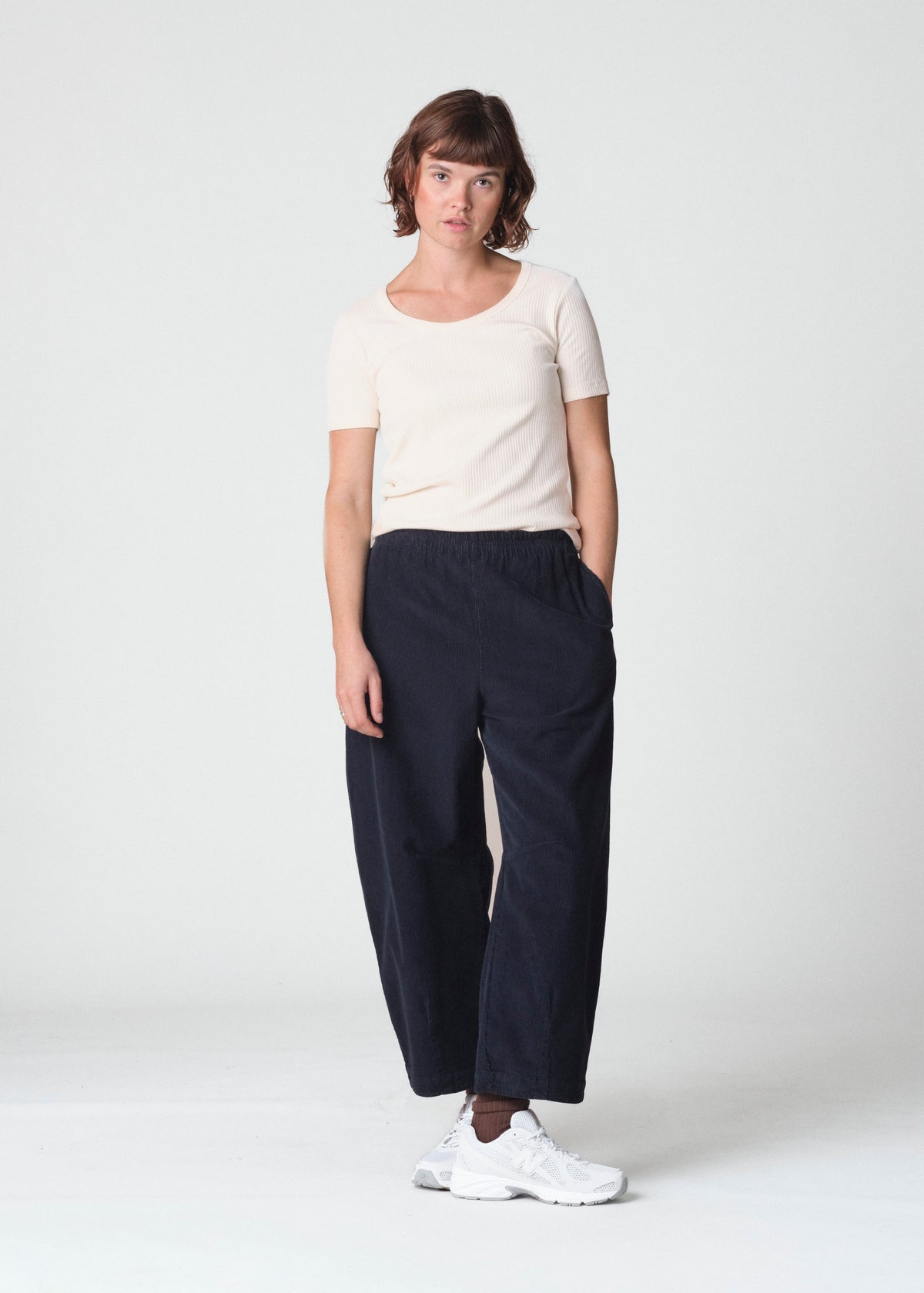 Klitmøller Collective ApS Penny cord pants GOTS Pants Navy