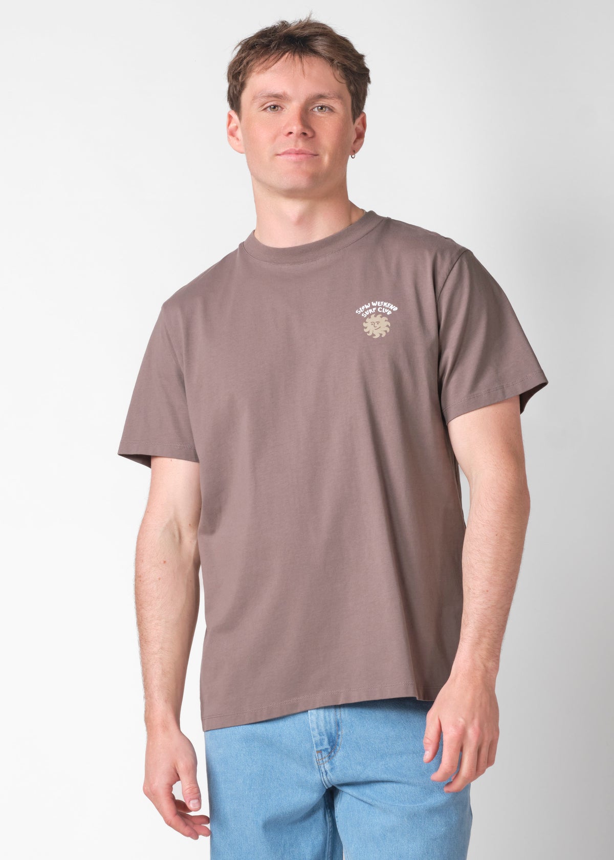 Klitmøller Collective ApS Rainer tee OCS T-Shirts Taupe