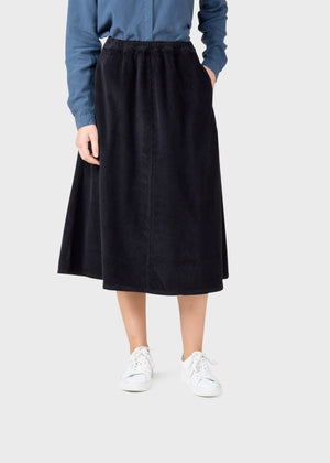Klitmøller Collective ApS Ramona cord skirt  Skirts Black