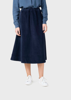 Klitmøller Collective ApS Ramona cord skirt  Skirts Navy