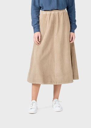 Klitmøller Collective ApS Ramona cord skirt  Skirts Sand