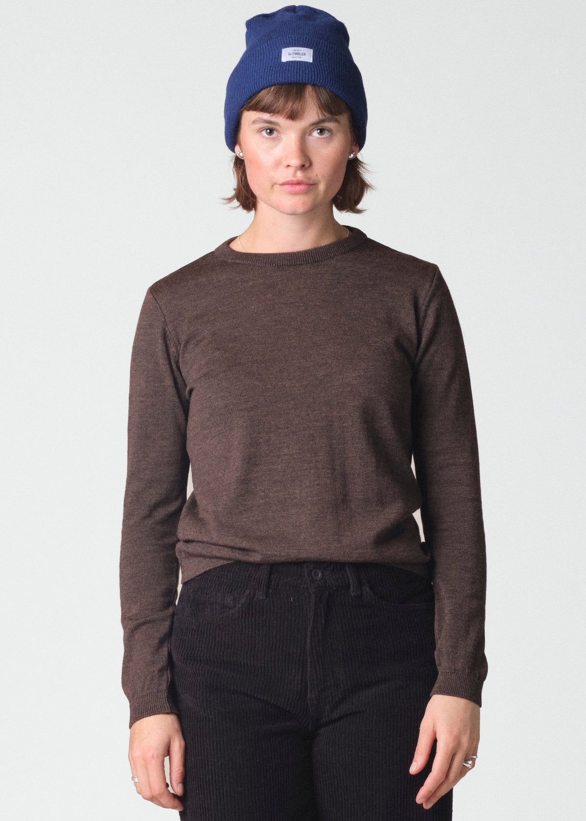 Klitmøller Collective ApS Rib beanie Beanies Surf blue