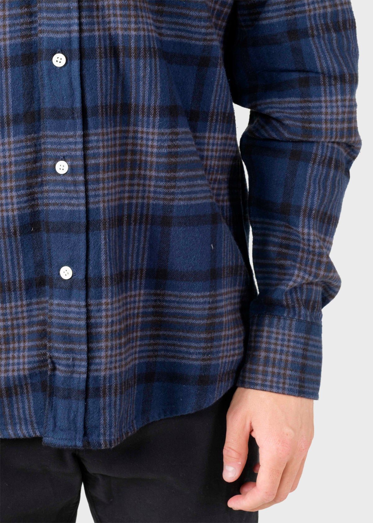 Klitmøller Collective ApS Rocco shirt Shirts Navy check