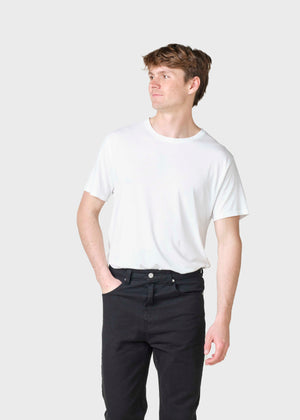 Klitmøller Collective ApS Rufus tee  T-Shirts White