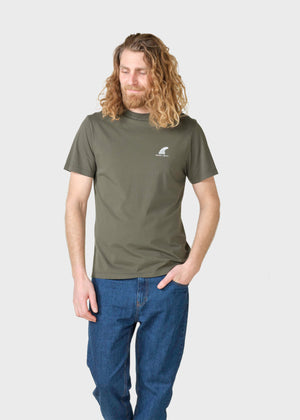 Klitmøller Collective ApS Seven tee T-Shirts Olive