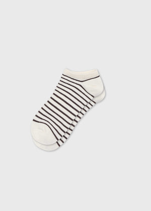 Klitmøller Collective ApS Short sock  Socks Cream/taupe
