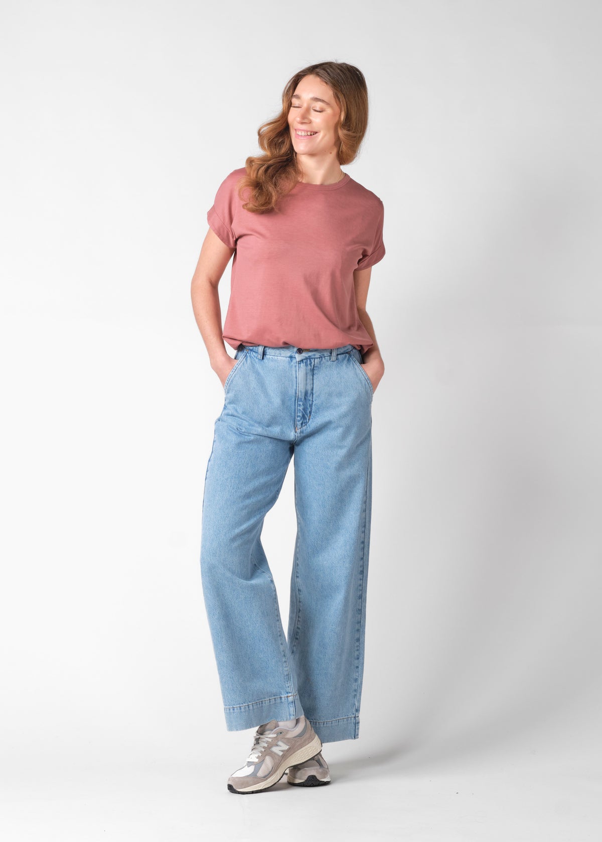 Klitmøller Collective ApS Sigrid tee OCS T-Shirts Faded rose
